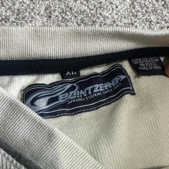 Quiksilver Men's Black and Cream Sweatshirt - Picture 4 of 4